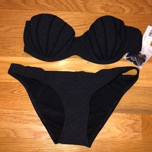 ZIMMERMANN polka dot bikini set